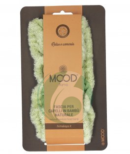 Fascia per capelli in bamb naturale 1pz.
