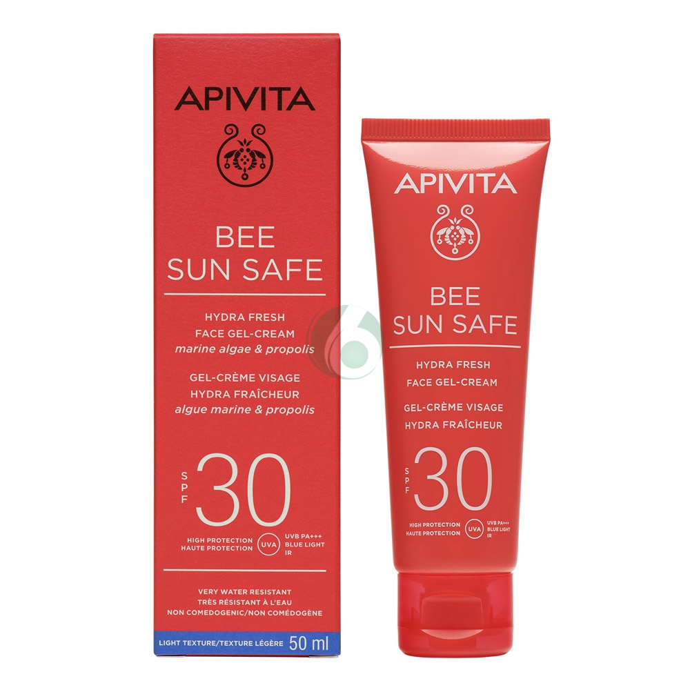 Apivita Bee Sun Safe Hydra Fresh Moisturizing Face Cream Gel SPF30, 50ml