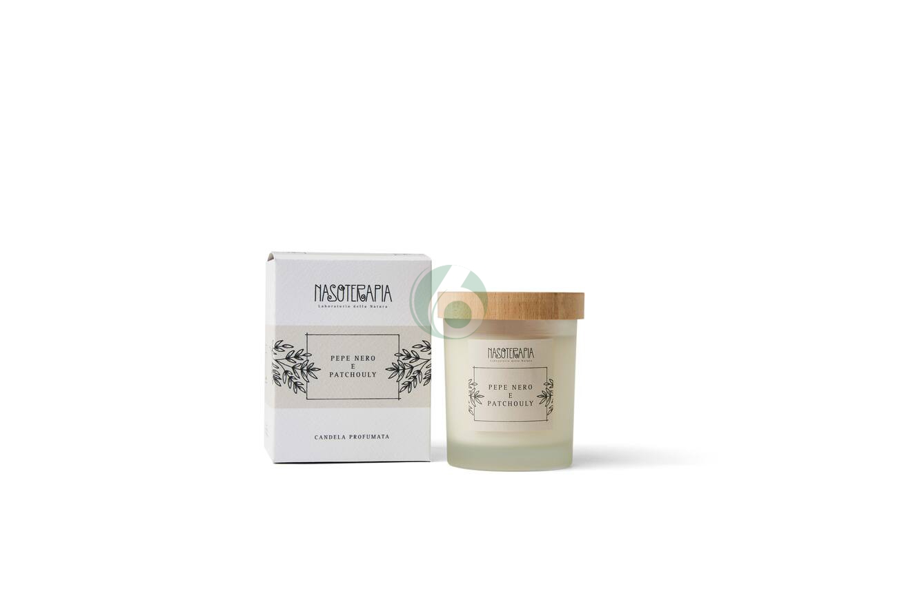 NASOTERAPIA CANDELA PROFUMATA - PEPE NERO E PATCHOULY, 180G