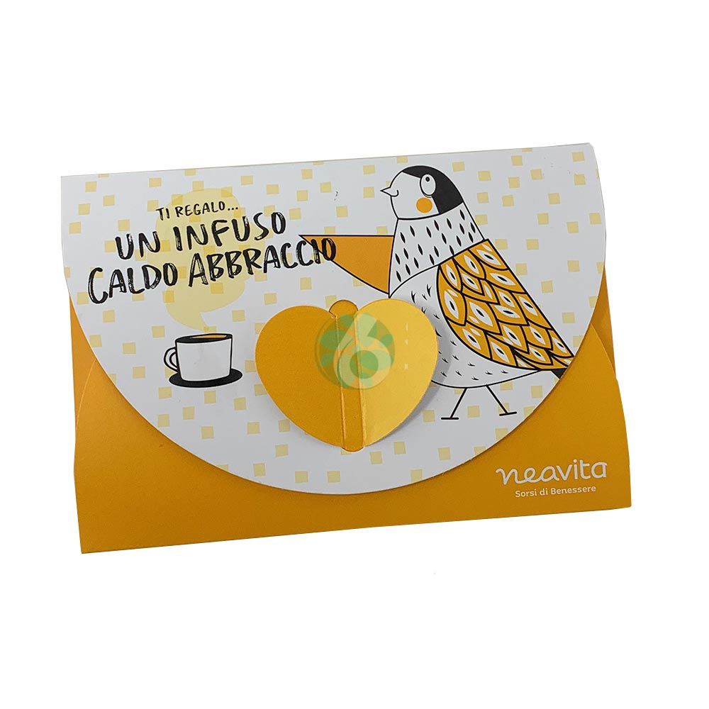 NEAVITA ZENZERO E LIMONE INFUSO + BIGLIETTO TISANE& PAROLE CALDO ABBRACCIO