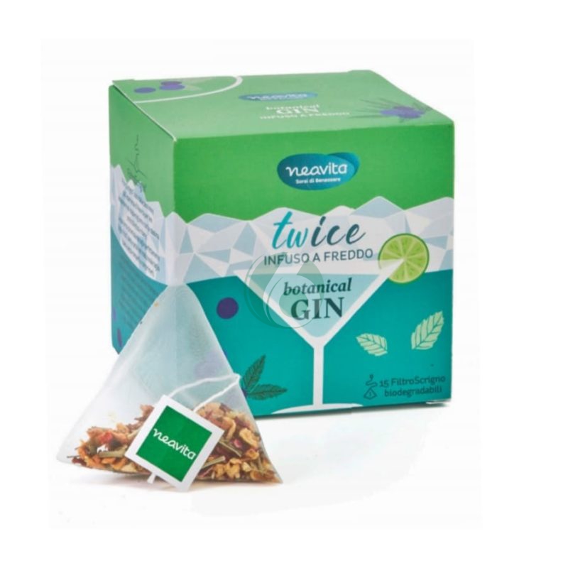 NEAVITA INFUSO A FREDDO BOTANICAL GIN 15FILTRI