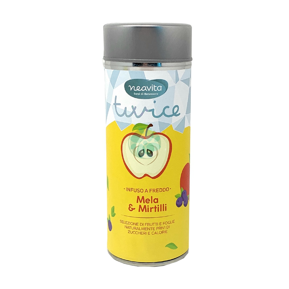 NEAVITA TWICE - INFUSO A FREDDO MELA E MIRTILLI, 90G