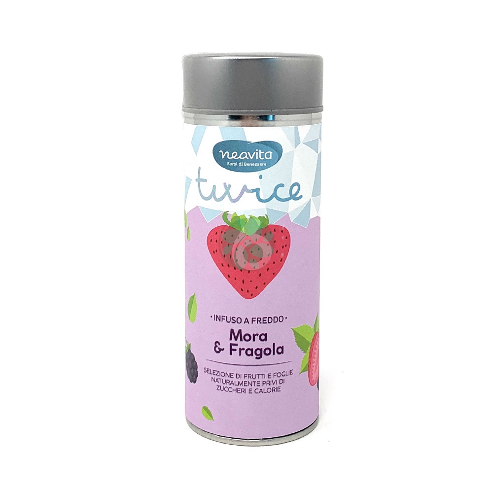 NEAVITA TWICE - INFUSO A FREDDO MORA E FRAGOLA, 90G