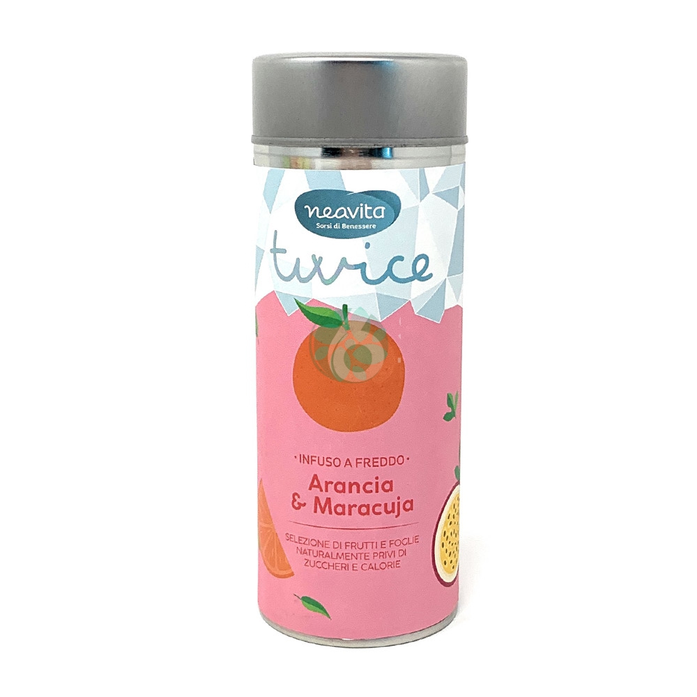 NEAVITA TWICE - INFUSO A FREDDO ARANCIA E MARACUJA, 90G