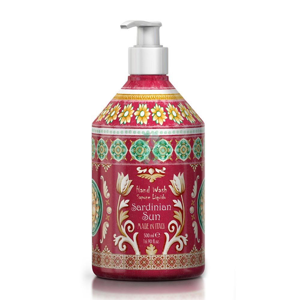 RUDY PROFUMI LE MAIOLICHE SARDINIAN SUN SAPONE LIQUIDO 500 ML