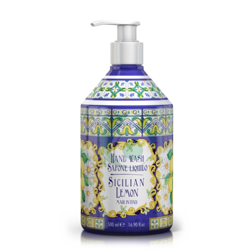 RUDY PROFUMI LE MAIOLICHE SICILIAN LEMON SAPONE LIQUIDO 500 ML