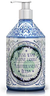 RUDY PROFUMI LE MAIOLICHE MEDITERRANEAN HERBS SAPONE LIQUIDO 500 ML