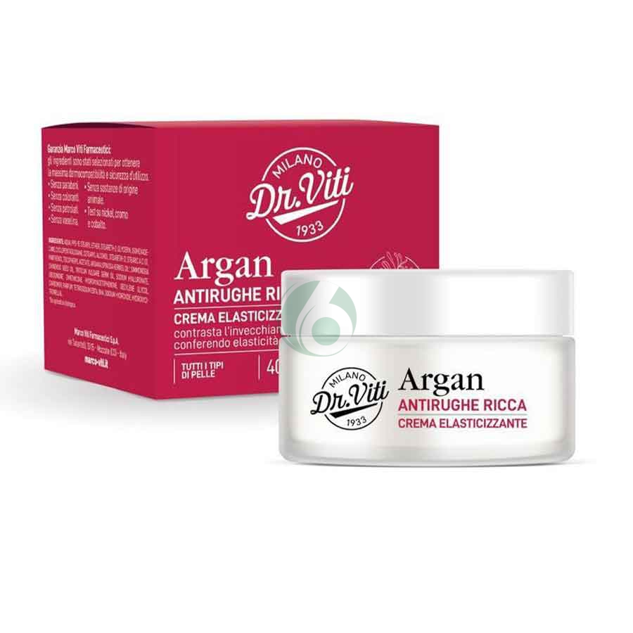 MARCO VITI ARGAN ANTIRUGHE RICCA CREMA ELASTICIZZANTE 40 ML