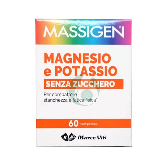 MASSIGEN MAGNESIO POTASSIO SENZA ZUCCHERO  60 COMPRESSE