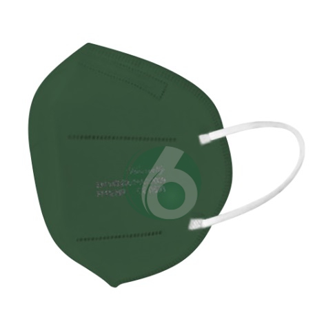 +39 MASK FFP2 NR MADE IN ITALY VERDE MILITARE 1PEZZO