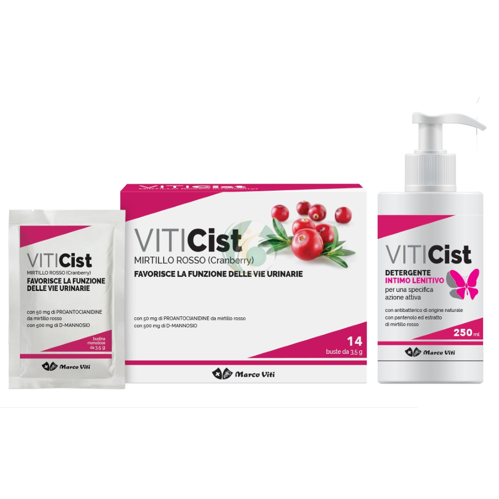 Viti Cist Mirtillo Rosso + Detergente intimo lenitivo