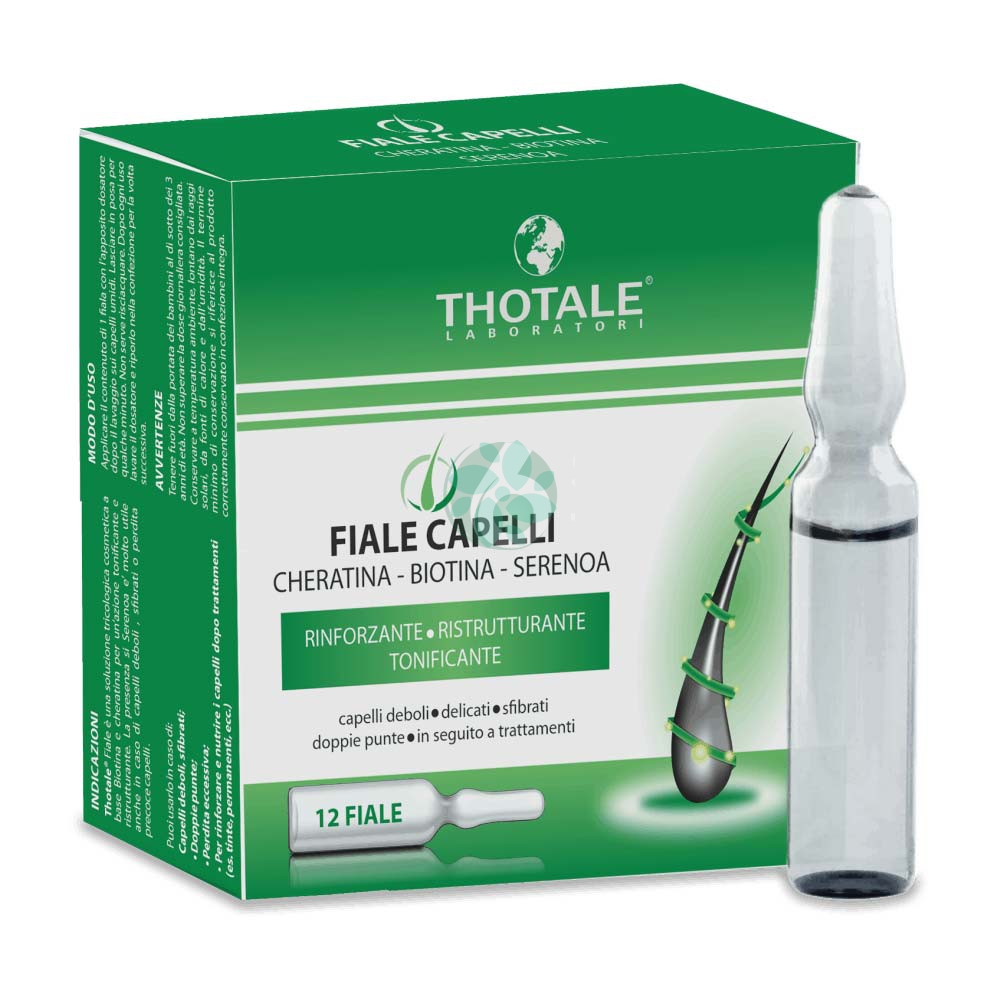 THOTALE FIALE CAPELLI - 12 FIALE DA 10 ML