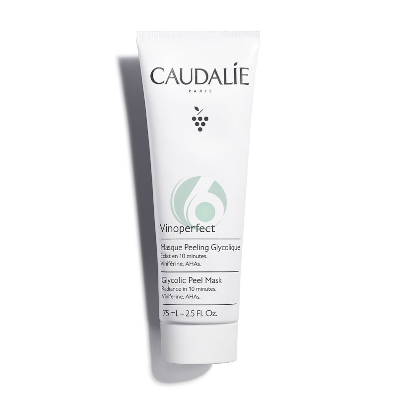 CAUDALIE VINOPERFECT - MASCHERA PEELING GLICOLICO OBIETTIVO LUMINOSIT, 75ML