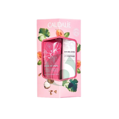 CAUDALIE ROSE DES VIGNES - CREMA MANI UNGHIE 30ML + STICK LABBRA NUTRIENTE 4.5G