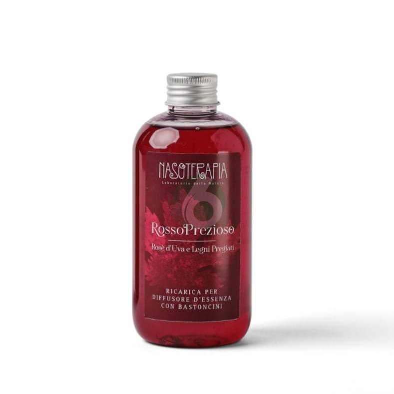 NASOTERAPIA ROSSO PREZIOSO RICARICA PER DIFFUSORE CON BASTONCINI 250 ML