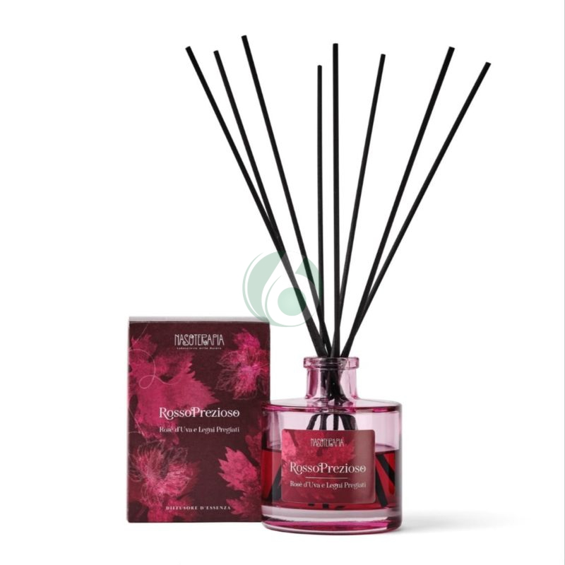 NASOTERAPIA ROSSO PREZIOSO DIFFUSORE D'ESSENZA CON BASTONCINI 500 ML