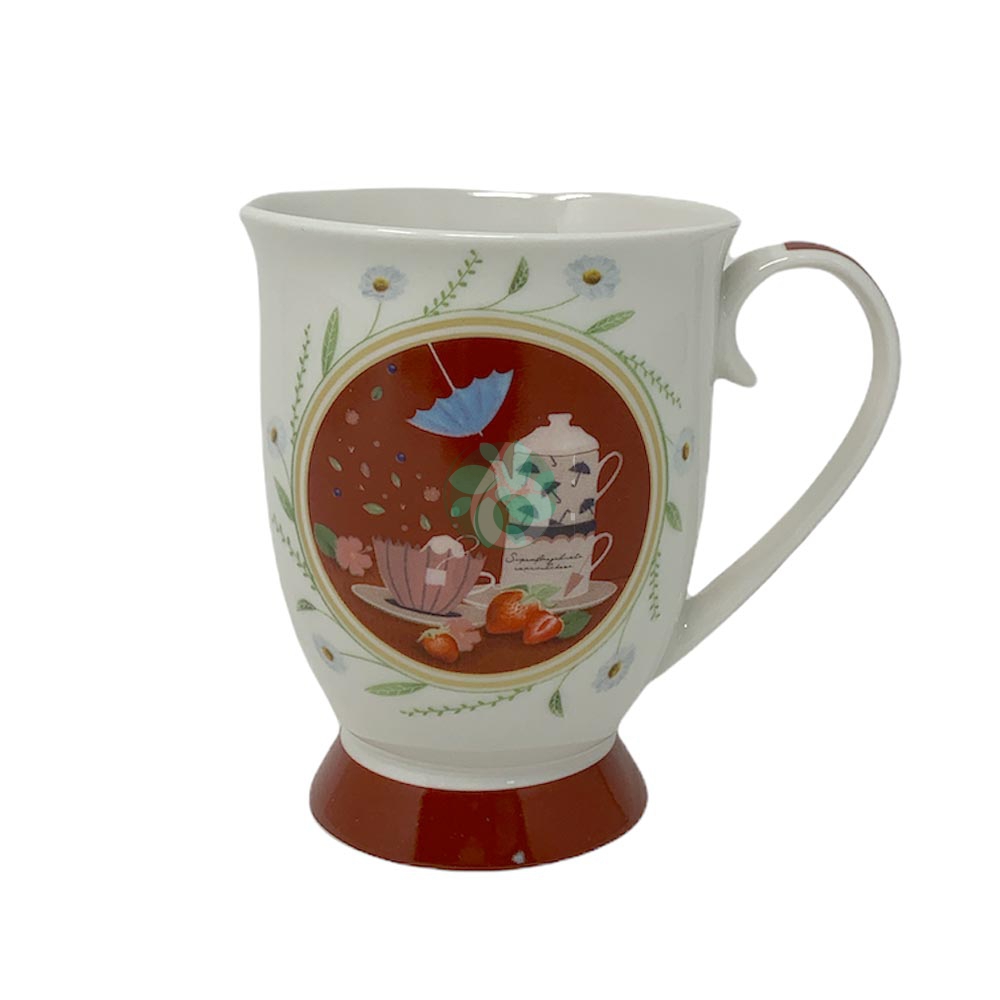 NEAVITA T DA FAVOLA - ROYAL MUG TAZZA IN CERAMICA ROSSA, 1 TAZZA