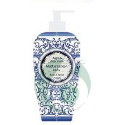 RUDY PROFUMI LE MAIOLICHE MEDITERRANEAN HERBS BAGNOSCHIUMA 700 ML