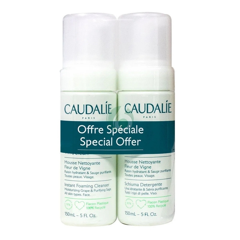 Caudalie Duo Mousse Vinoclean 150ml+150ml
