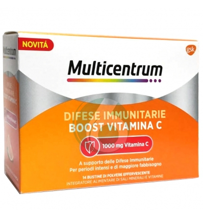 MULTICENTRUM DIFESE IMMUNITARIE BOOST VITAMINA C 28 BUSTINE