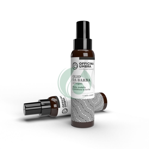 OFFICINA UMBRA OLIO DA BARBA ALL'ARGAN 100 ML