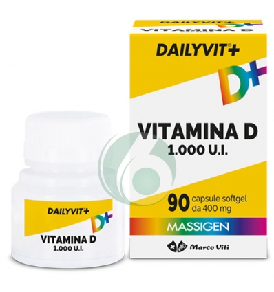 MASSIGEN DAILYVIT VITAMINA D 1000 U.I., 90 CAPSULE SOFT GEL