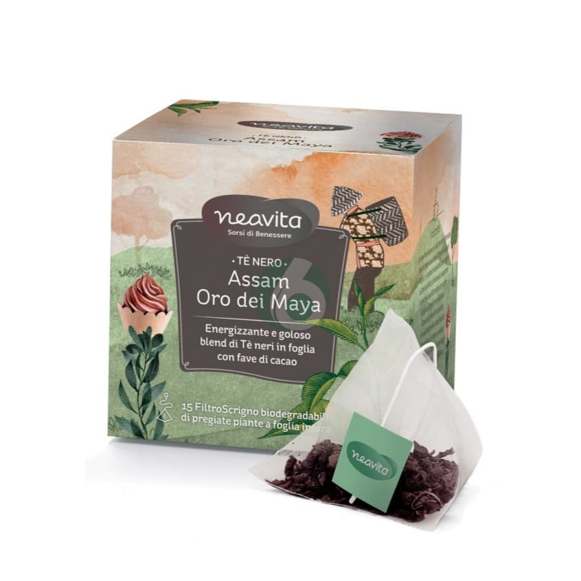 NEAVITA ASSAM ORO DEI MAYA T NERO, 15 FILTROSCRIGNO
