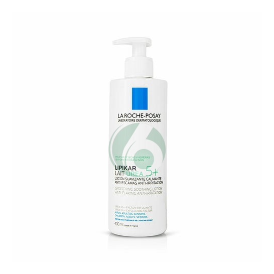 LA ROCHE-POSAY LIPIKAR - LATTE UREA 5+ IDRATANTE LENITIVO ANTI-SECCHEZZA, 400ML