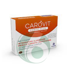 CAROVIT FORTE PLUS PROGRAMMA SOLARE INTEGRATORE PELLE AL SOLE,30 CAPSULE