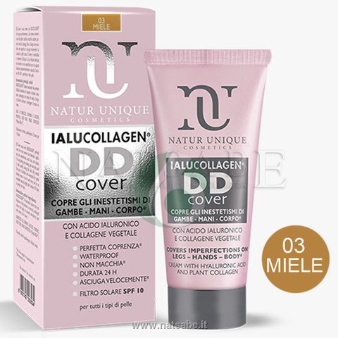 NATUR UNIQUE DD COVER GAMBE MANI CORPO COLORE 03 MIELE 50 ML