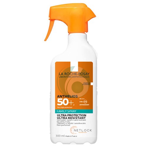 LA ROCHE-POSAY ANTHELIOS - FAMILY SPRAY SPF50+ PROTEZIONE MOLTO ALTA, 300ML