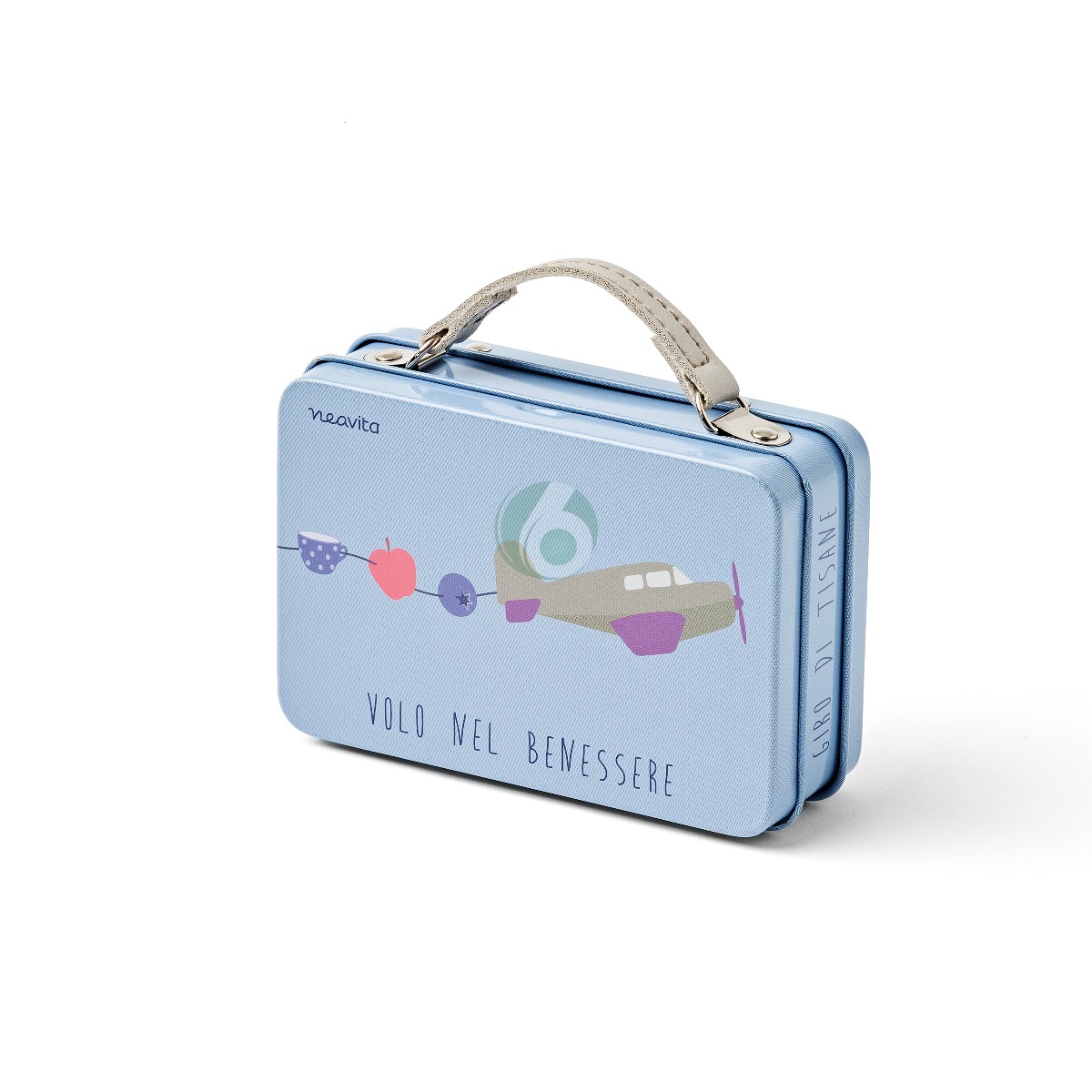 NEAVITA GIRO DI TISANE - VALIGETTA VOLO TISANA GIOIA DI VITA, 3 FILTRI