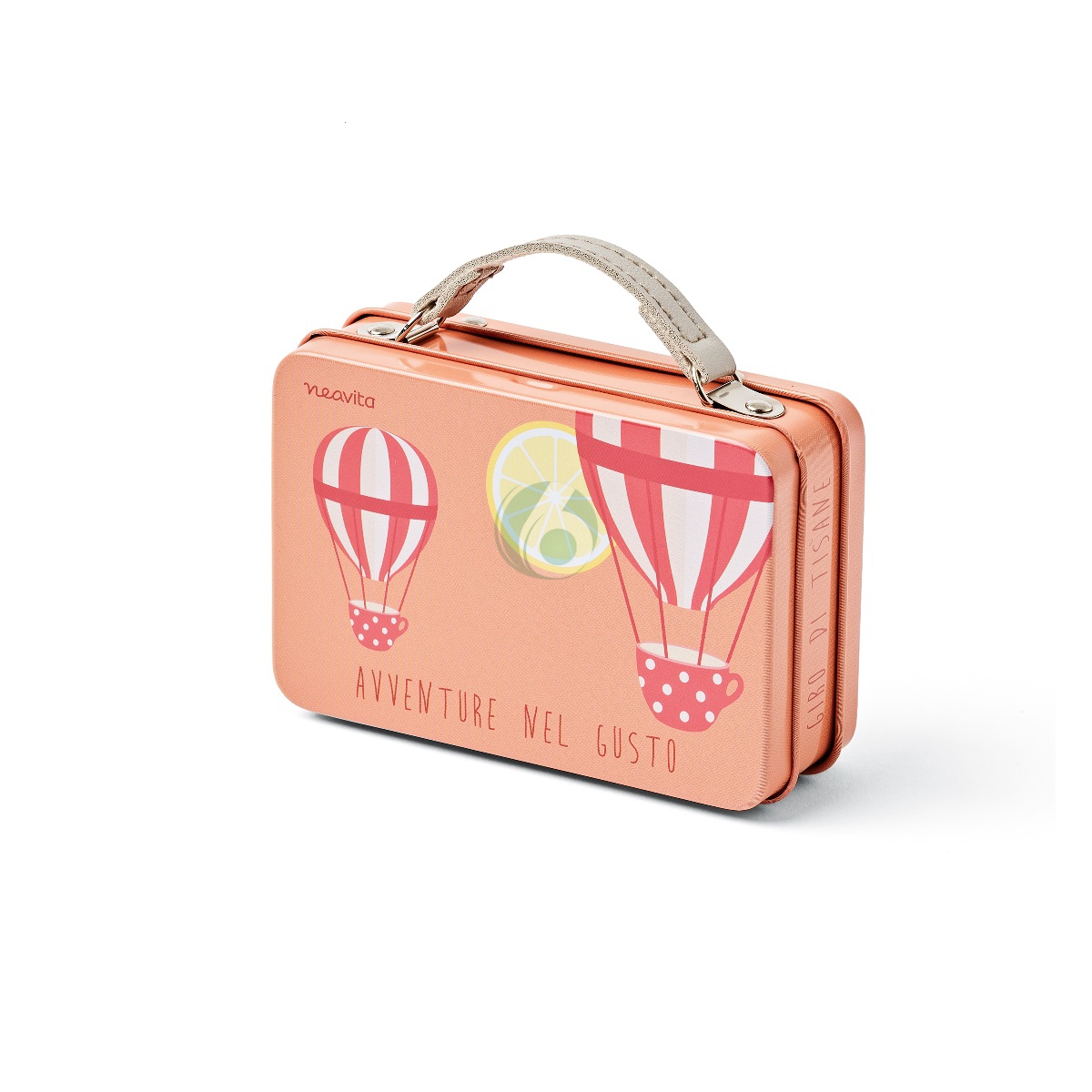 NEAVITA GIRO DI TISANE - VALIGETTA AVVENTURE TISANA LIMONE E ZENZERO, 3 FILTRI