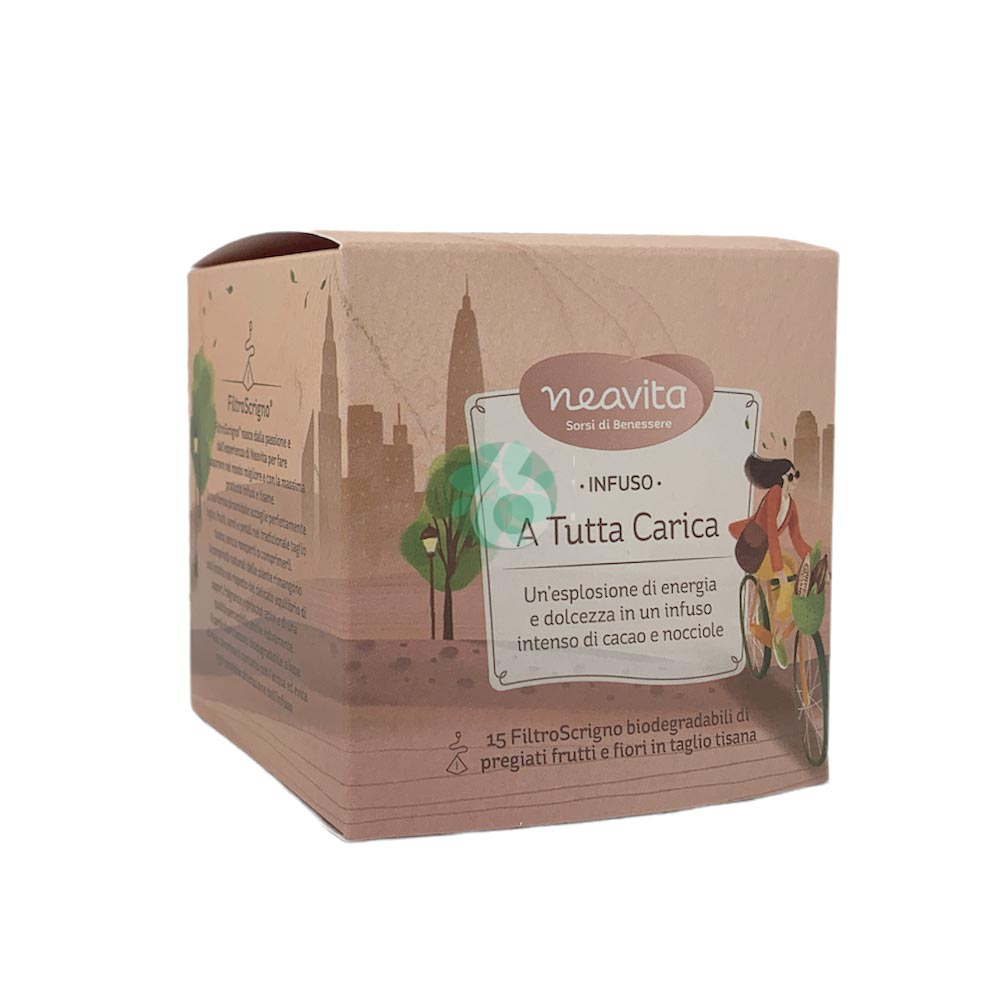 NEAVITA A TUTTA CARICA INFUSO CACAO E NOCCIOLE, 15 FILTROSCRIGNO