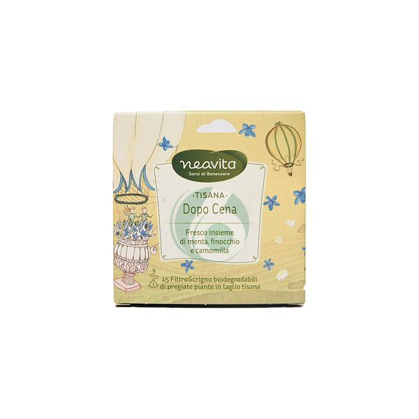 NEAVITA DOPO CENA TISANA FILTROSCRIGNO, 15 FILTRI DA 2,5 G