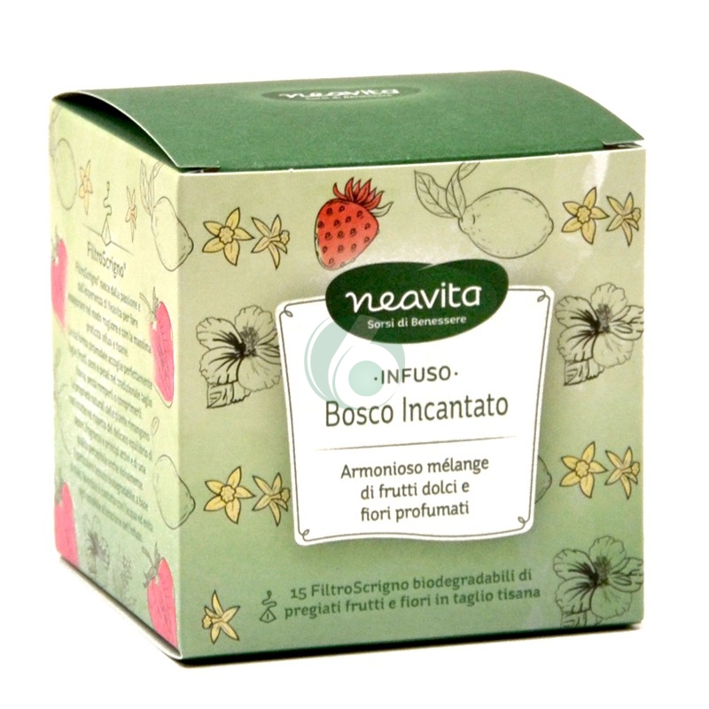 NEAVITA BOSCO INCANTATO INFUSO DI FRUTTA FILTROSCRIGNO, 15 FILTRI DA 3,5 G