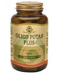 Solgar Oligo Potas Plus 100 Tavolette
