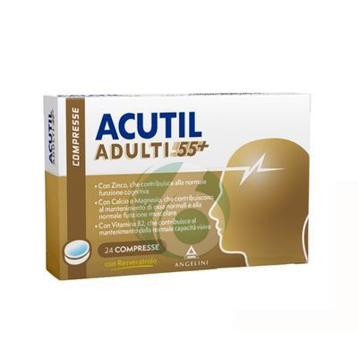 Acutil Adulti 55+ Integratore Alimentare 24 compresse