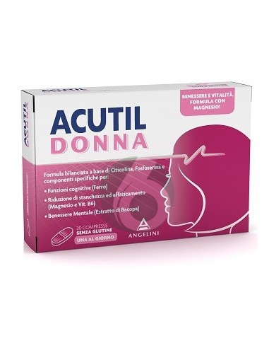 Acutil Donna Integratore Multivitaminico 20 compresse