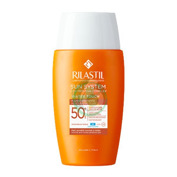 Rilastil sun system water touch fluido spf50+ 50 ml nuova formulazione