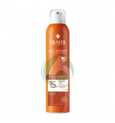 Rilastil Sun spray trasparente spf15 200ml
