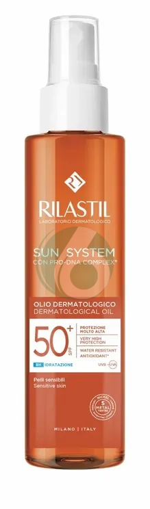 Rilastil Olio Dermatologico Spf 50+ 200 Ml