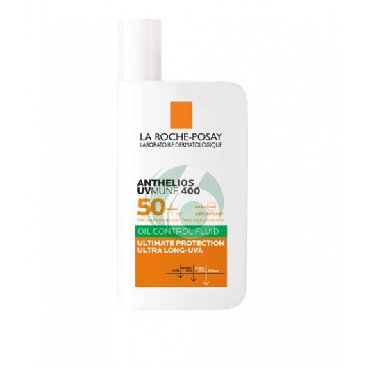 LA ROCHE-POSAY ANTHELIOS - UVMUNE400 OIL CONTROL FLUIDO SOLARE VISO SPF50+, 50ML