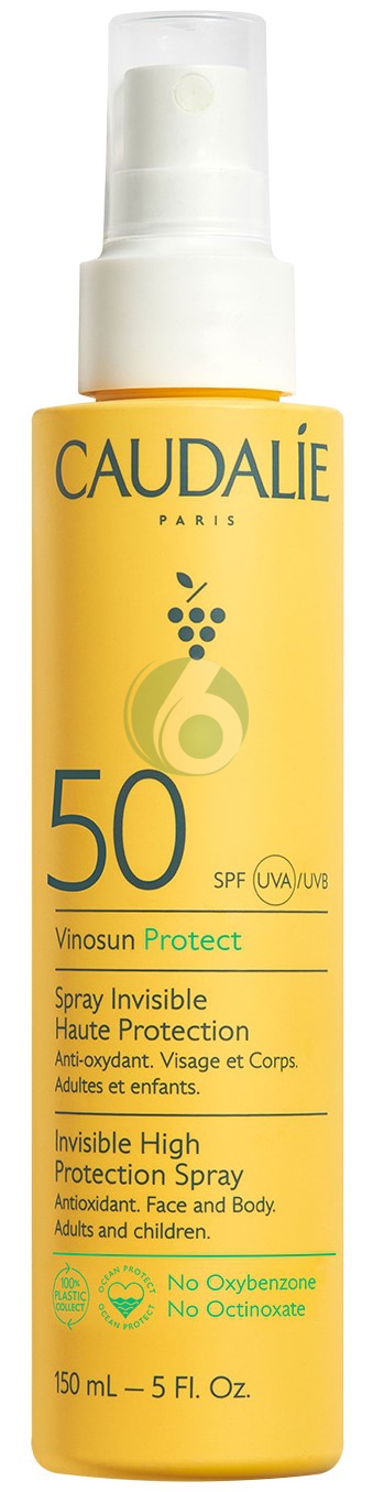 Caudalie Vinosun spray invisibile protezione solare viso e corpo SPF50 150 ml