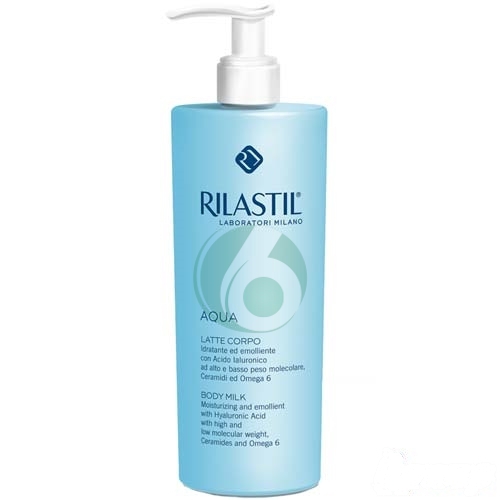 Rilastil aqua latte corpo idratante emolliente 400 ml