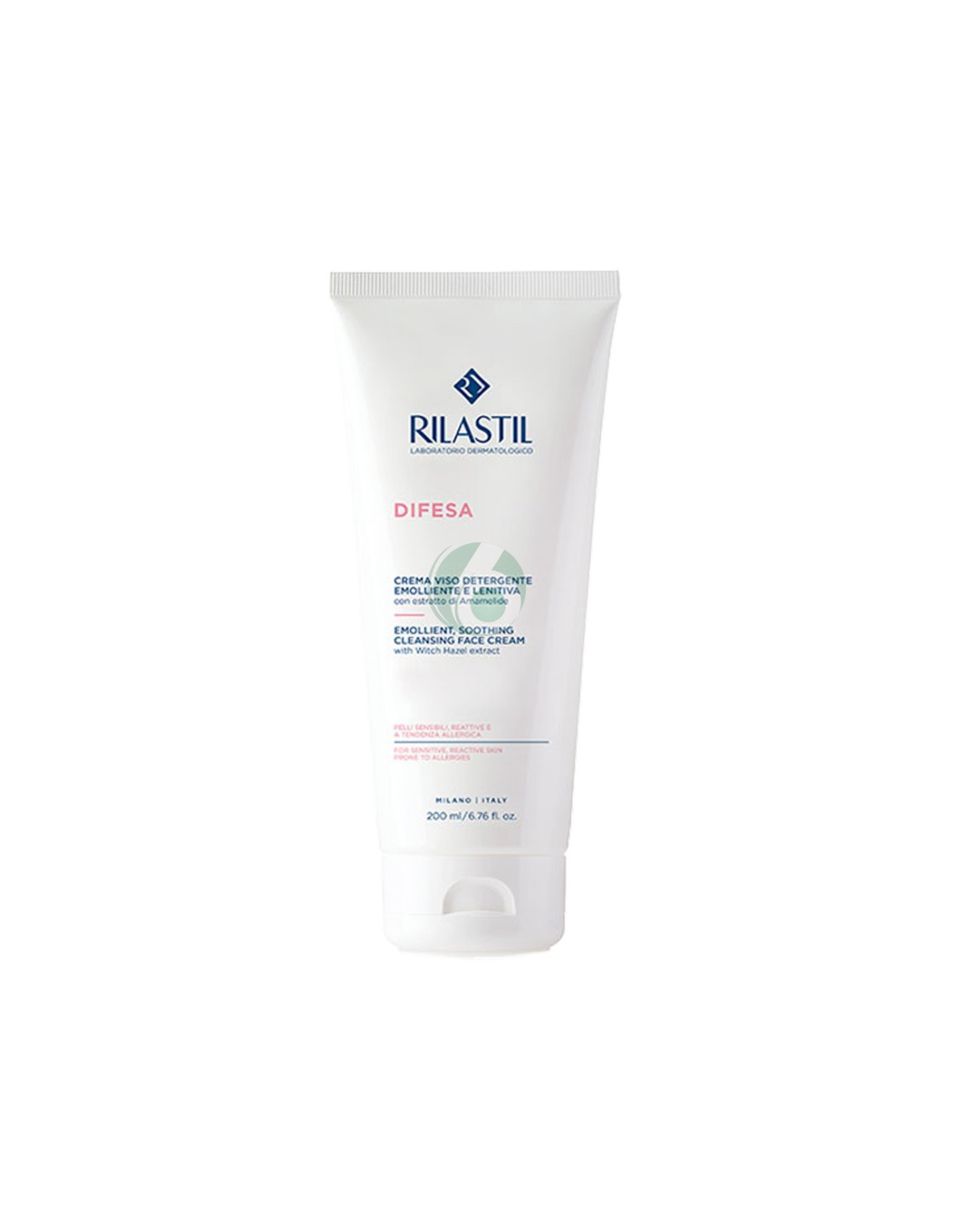Rilastil Difesa Crema viso detergente emolliente e lenitiva 200 ml