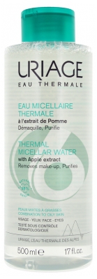 URIAGE EAU THERMALE - ACQUA MICELLARE TERMALE PER PELLE MISTA O GRASSA, 500ML
