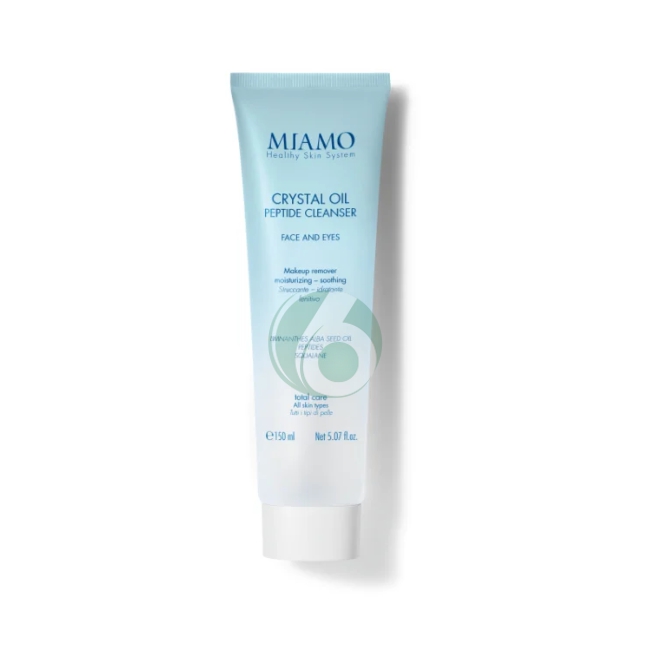 Miamo Crystal Oil Peptide Cleanser detergente struccante lenitivo viso e occhi
