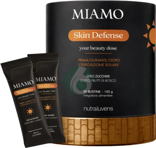 Miamo Skin Defense Integratore Antiossidante Esposizione Solare 30 bustine