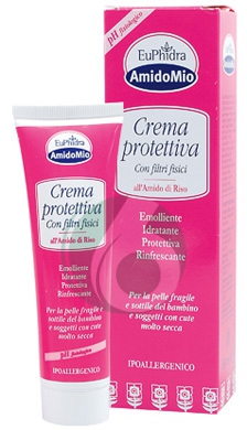 EuPhidra Linea AmidoMio Crema Protettiva all'Amido di Riso Pelli Sensibili 50 ml